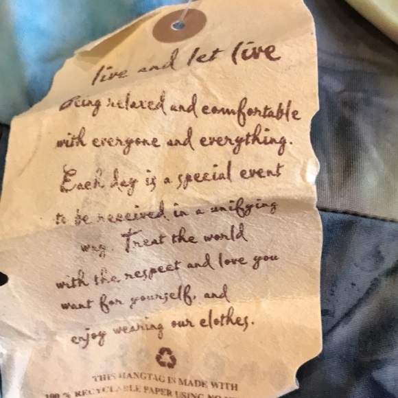 Price firm ONE WORLD Tie Dye Sleeveless Embellished Dress Size 2X - Picture 7 of 9